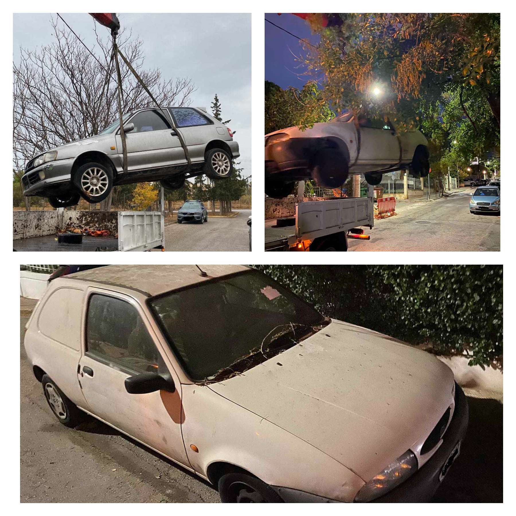 Συνεχίζεται η απομάκρυνση εγκαταλελειμμένων οχημάτων από τους δρόμους του Δήμου Λυκόβρυσης – Πεύκης