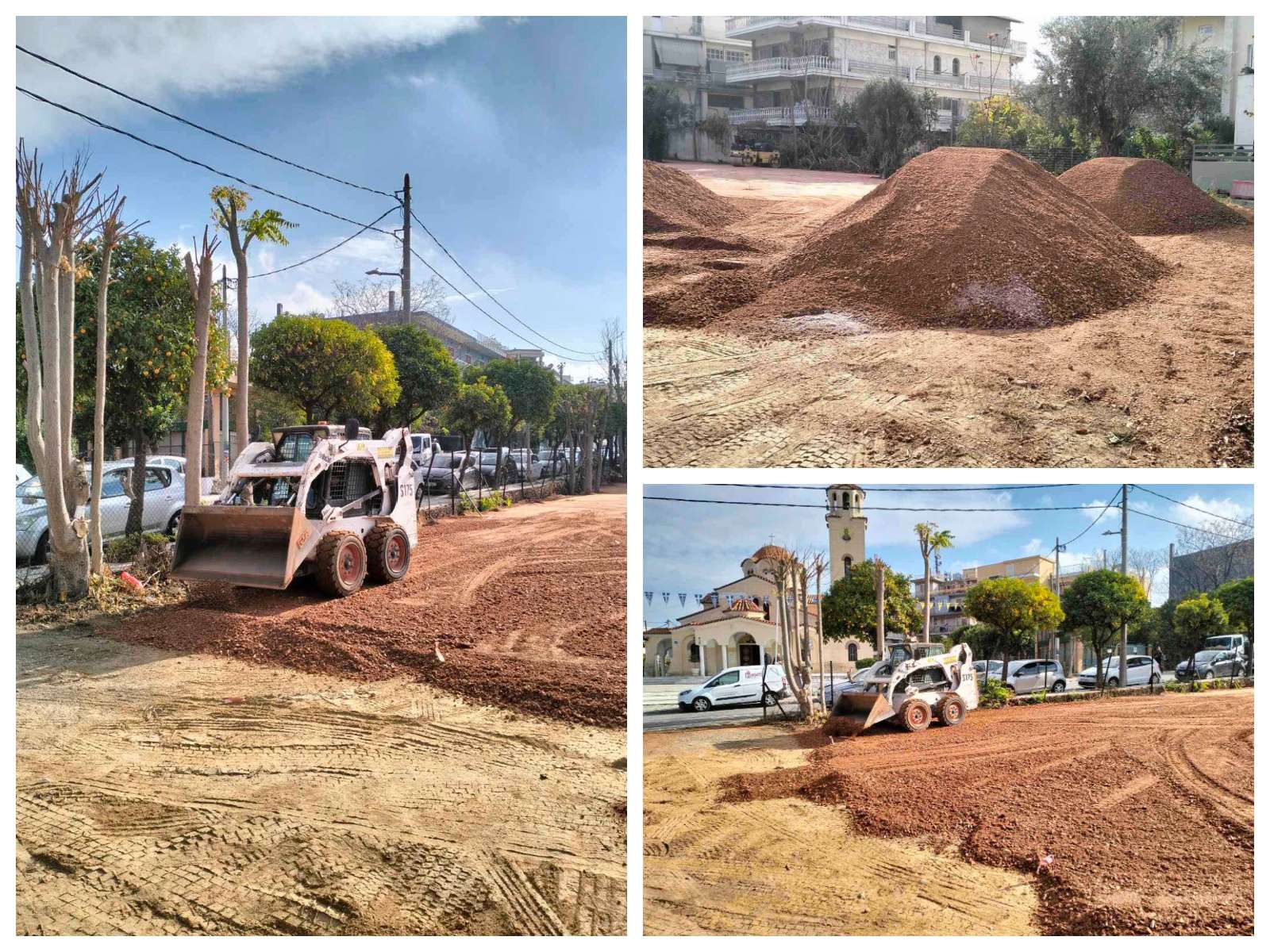 Συνεχίζονται οι εργασίες στο οικόπεδο Παχή στη Λυκόβρυση – Έρχεται ένας σύγχρονος χώρος στάθμευσης