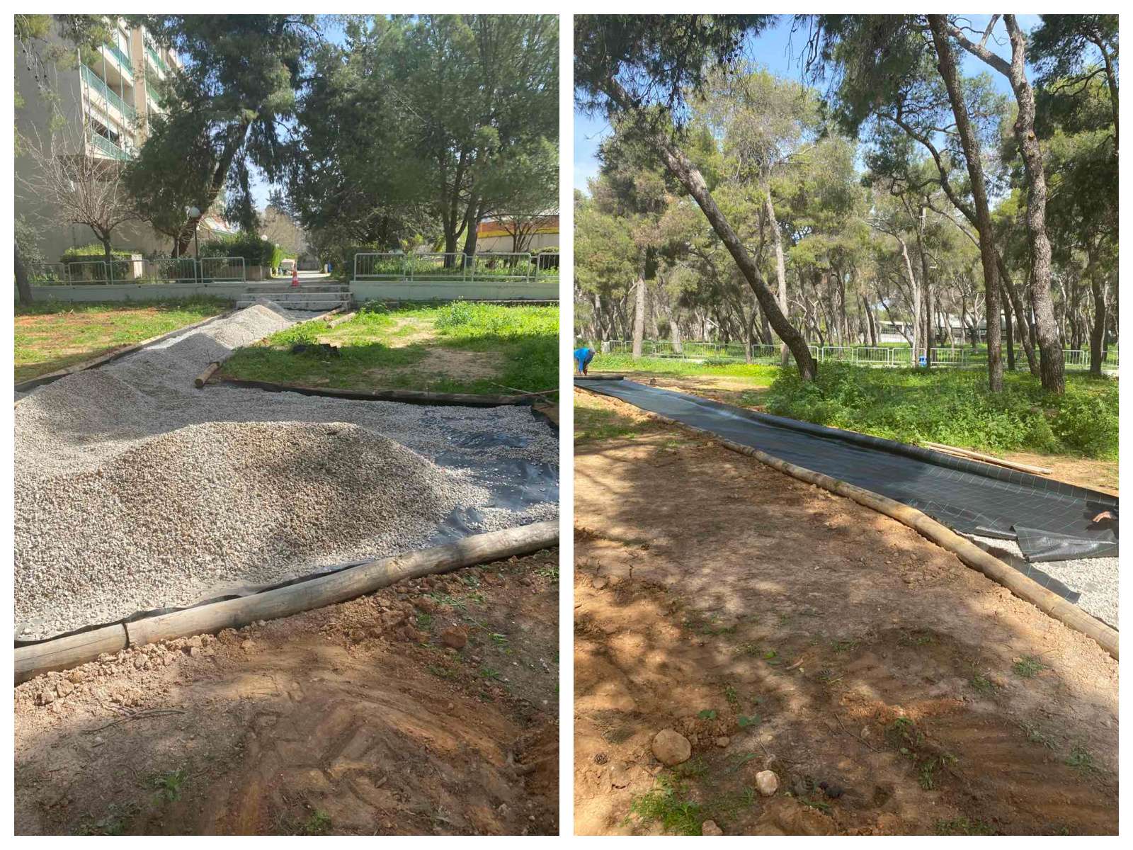 Εργασίες Αναβάθμισης στο Δάσος Αργύρη – Διαμόρφωση Διαδρομών για Πεζούς και Αναψυχή