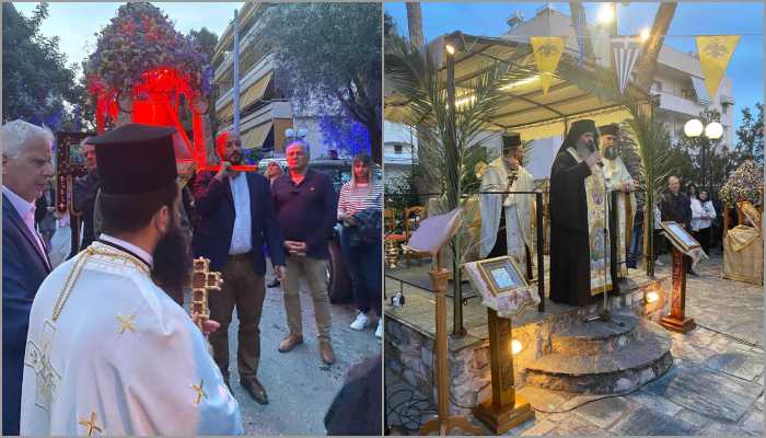 Εορτασμός του Αγίου Γεωργίου στην Κάτω Πεύκη