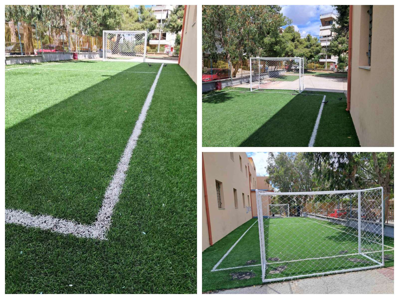 Ένα ακόμη γήπεδο 5x5 παραδόθηκε για τους μαθητές του 2ου Δημοτικού Πεύκης!