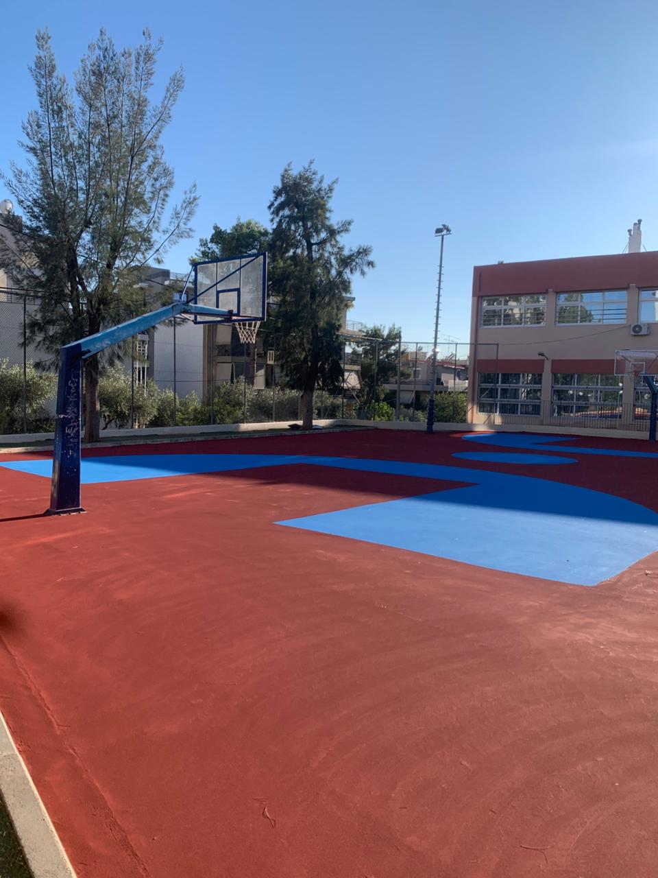 Νέο γήπεδο μπάσκετ στο 2ο Δημοτικό Πεύκης