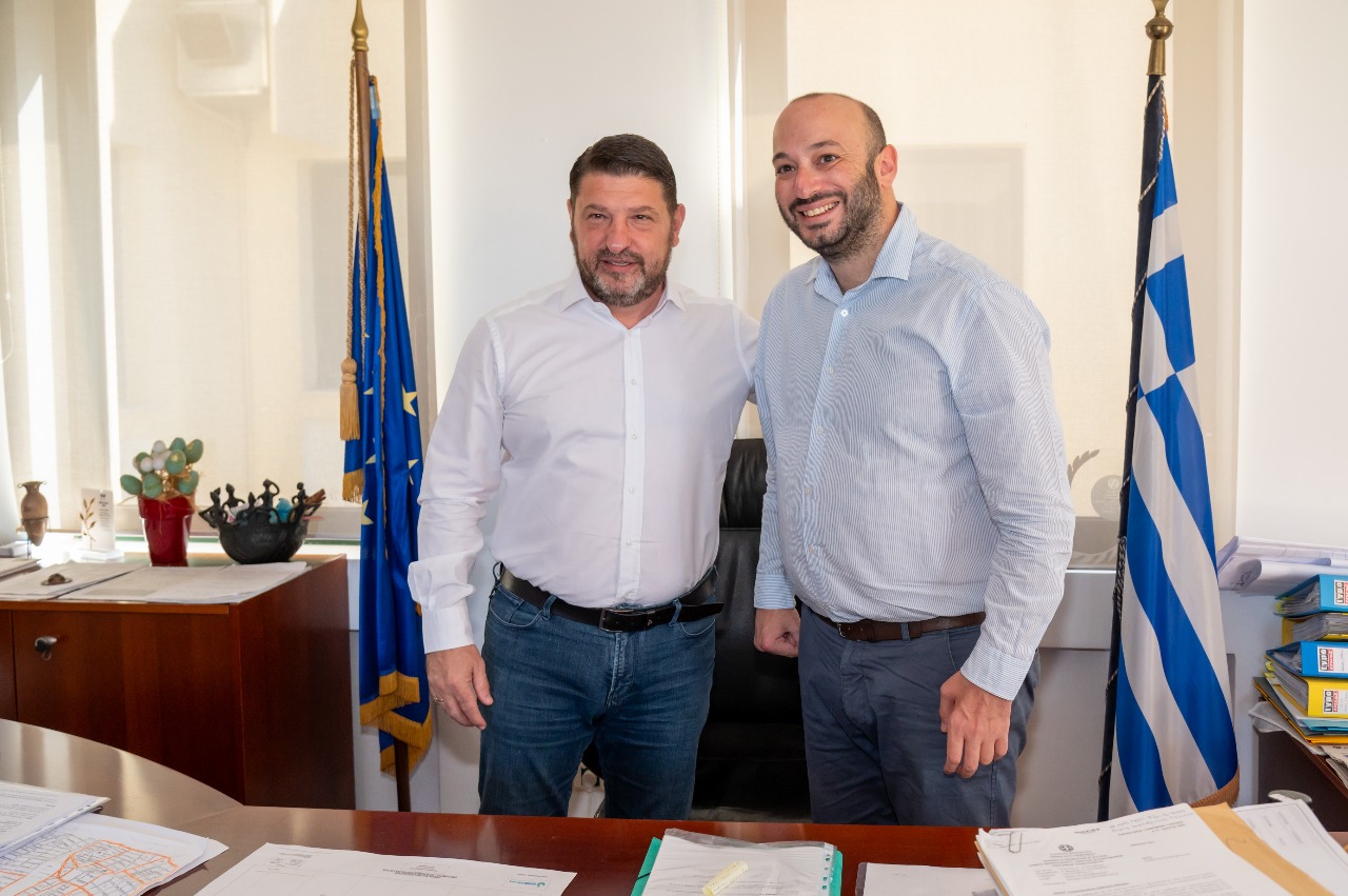 Επίσκεψη Περιφερειάρχη Αττικής Νίκου Χαρδαλιά στο Δήμο Λυκόβρυσης Πεύκης