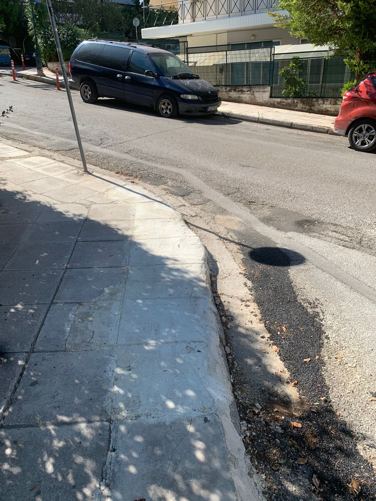 Επιδιόρθωση πεζοδρομίων