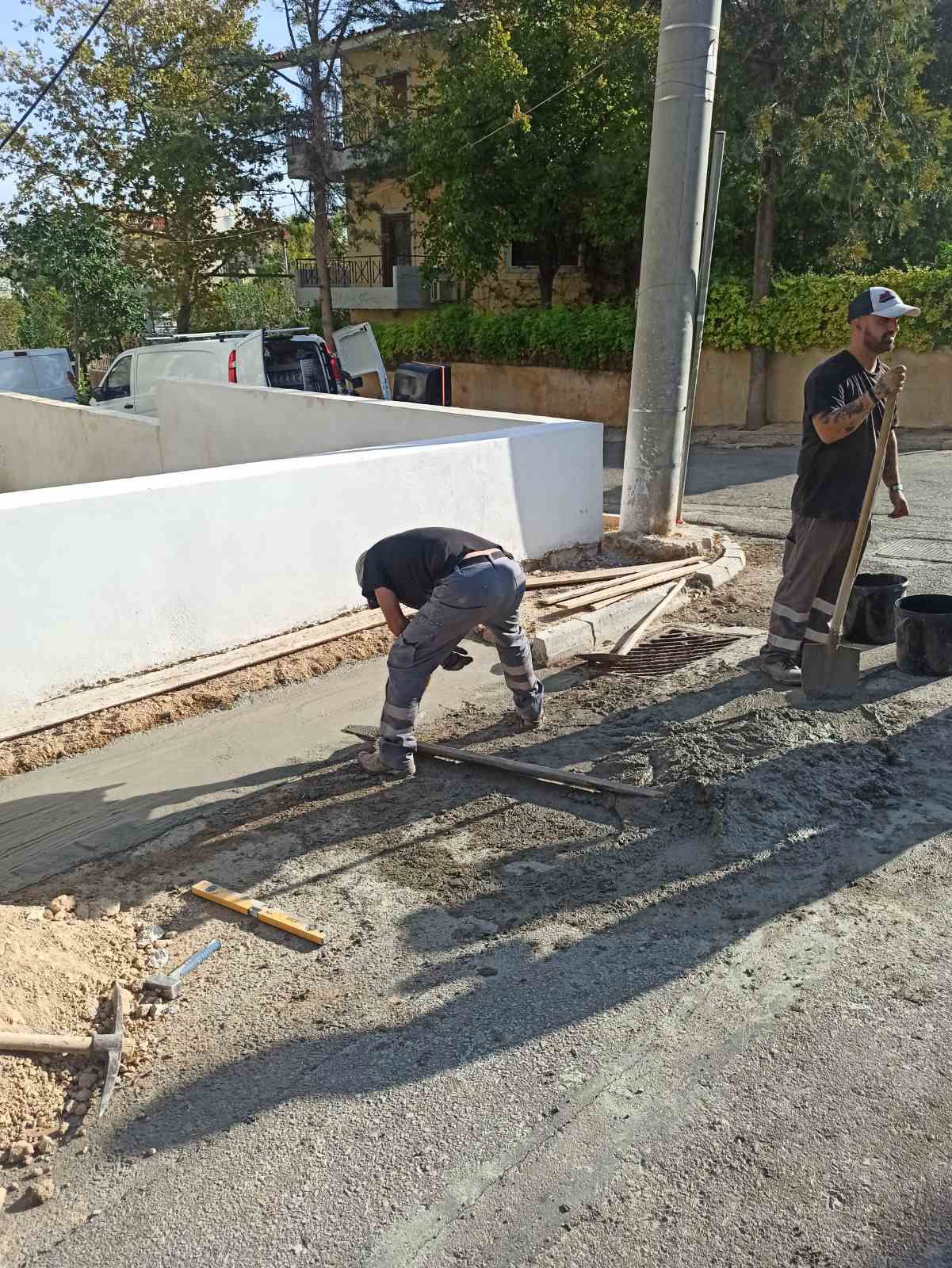 Εσοχές για κάδους στη συμβολή Κιλκίς και Διαπούλη στη Λυκόβρυση
