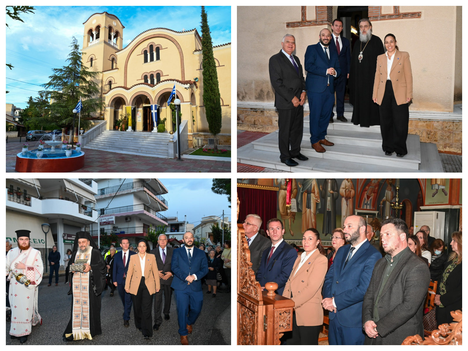 Με μεγαλοπρέπεια και κατάνυξη η Υποδοχή των Τιμίων Λειψάνων Ραφαήλ Νικολάου &amp; Ειρήνης στον Ιερό Ενοριακό Ναό Ζωοδόχου Πηγής Λυκοβρύσεως
