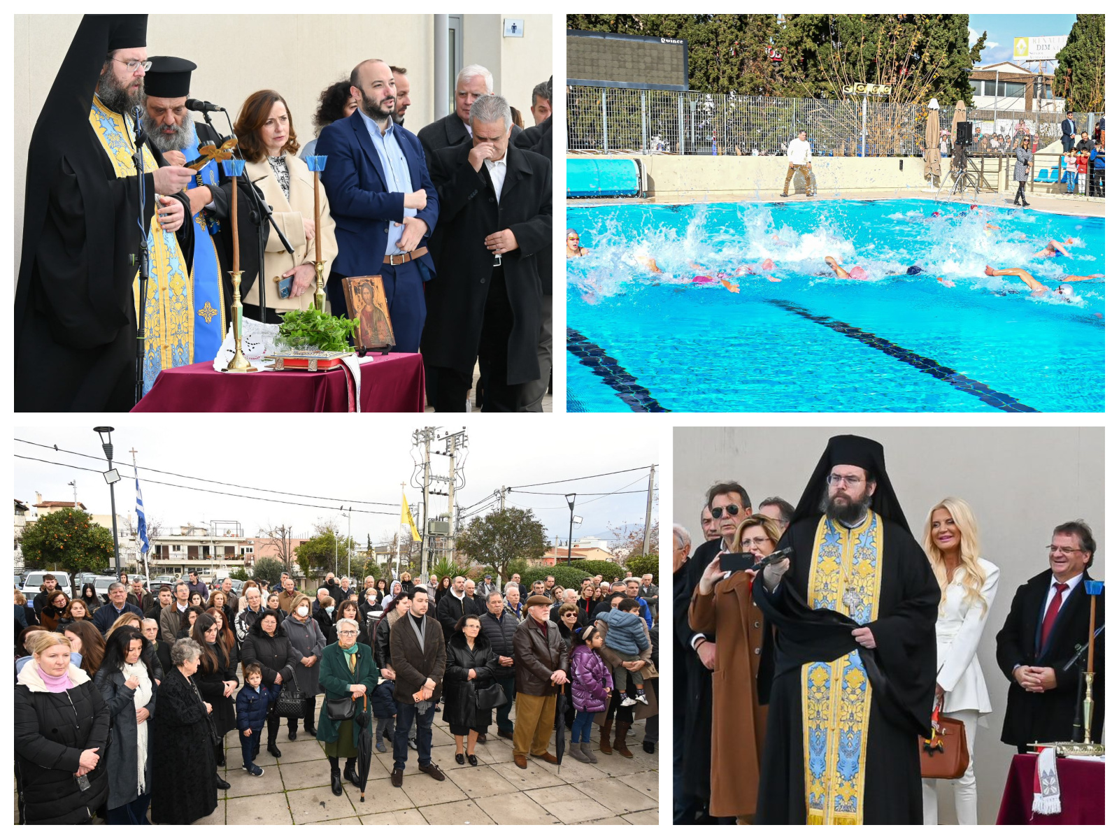 Με κατάνυξη και λαμπρότητα εορτάστηκαν τα Θεοφάνια στον Δήμο Λυκόβρυσης - Πεύκης
