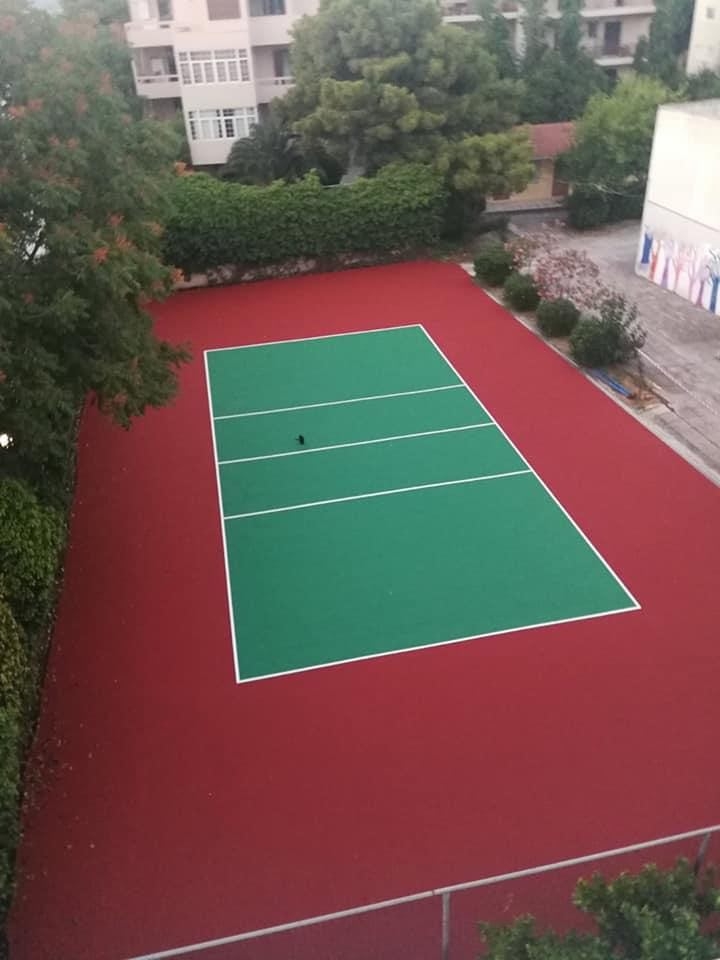 Ένα νέο ανοιχτό γήπεδο βόλεϊ στο 1ο Λύκειο Πεύκης