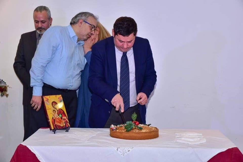 Στην βασιλόπιτα των Φίλων της Θένιας ο Δήμαρχος