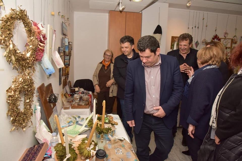 Στο Πασχαλινό Bazaar Χειροτεχνών o Δήμαρχος