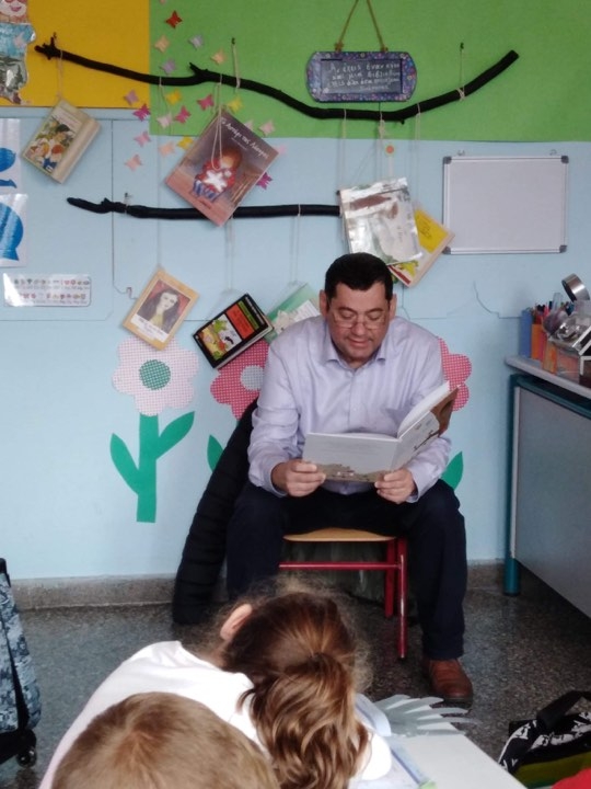 Στο 1ο Δημοτικό Λυκόβρυσης ο Δήμαρχος