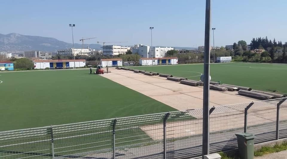 Προχωρούν οι εργασίες στο Διαδημοτικό Αθλητικό Κέντρο Λυκόβρυσης- Μεταμόρφωσης