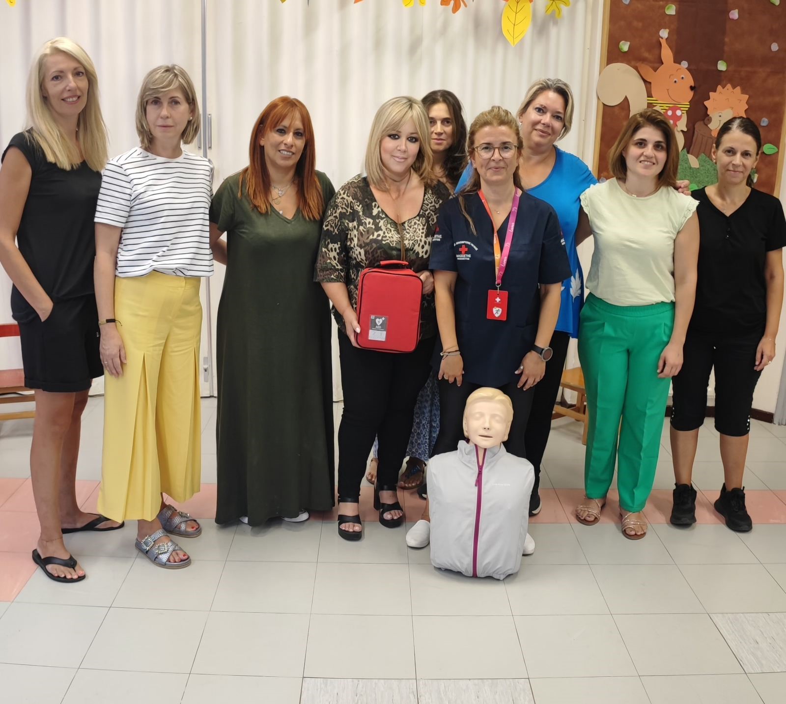 Σεμινάριο Πρώτων Βοηθειών παρακολούθησε το προσωπικό των Βρεφονηπιακών Σταθμών του Δήμου Λυκόβρυσης - Πεύκης